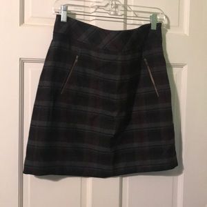 Plaid Loft Skirt